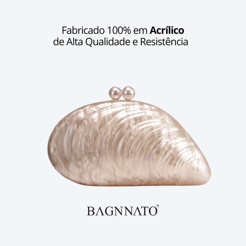 Bolsa em Acrílico Feminina Clémentine