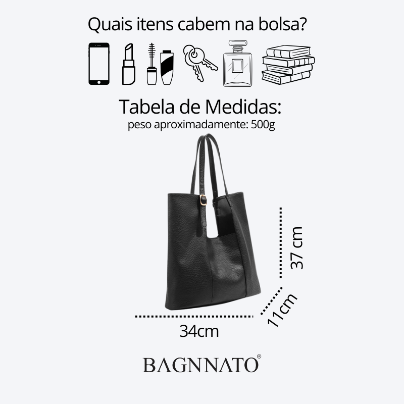 Bolsa em Couro Feminina Elodie