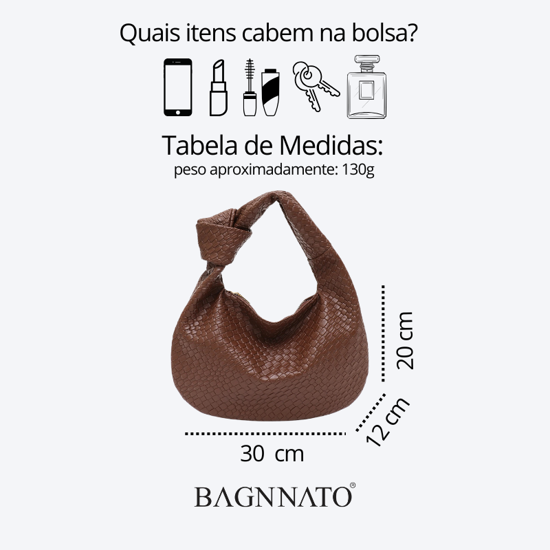 Bolsa Satchel em Couro Feminina Orsinia