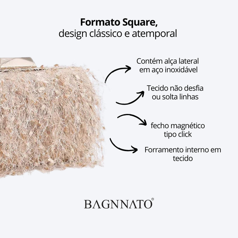 Bolsa em Plumagem Feminina Margaux