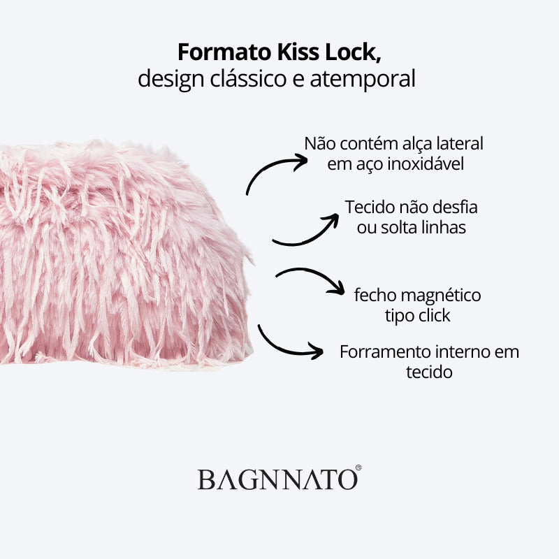 Bolsa em Plumagem Feminina Serena