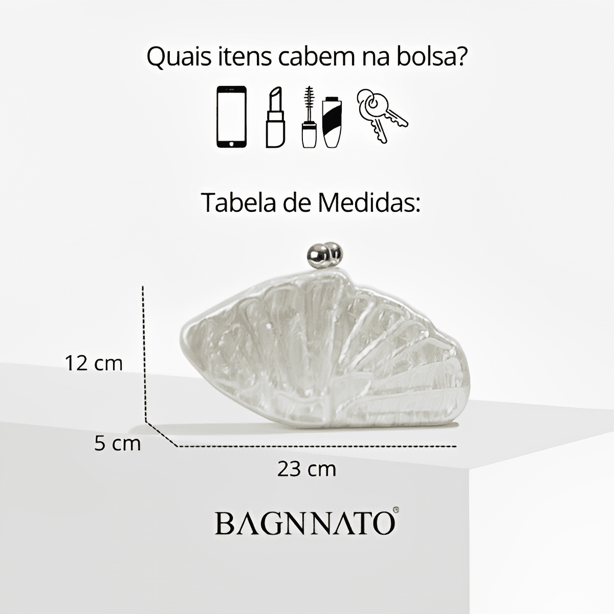 Bolsa em Acrílico Feminina Amélie
