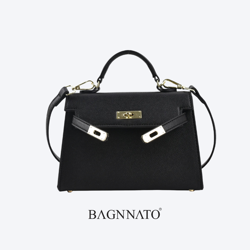 Bolsa Satchel em Couro feminina Kelly