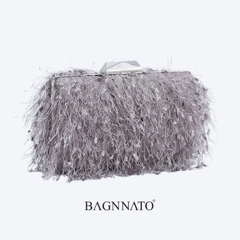 Bolsa em Plumagem Feminina Margaux