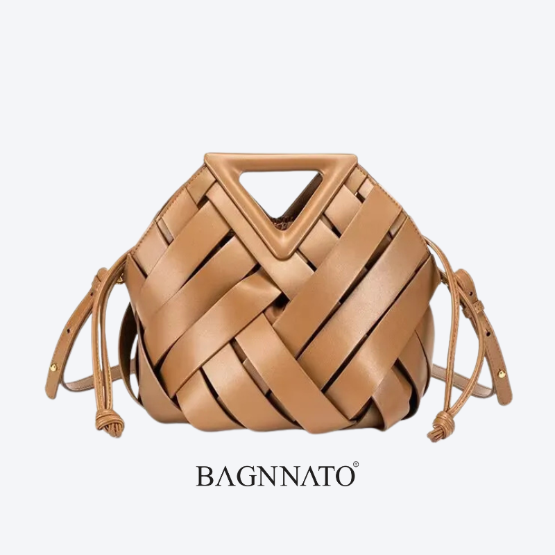 Bolsa Satchel em Couro Feminina Lune