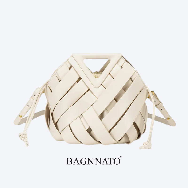 Bolsa Satchel em Couro Feminina Lune