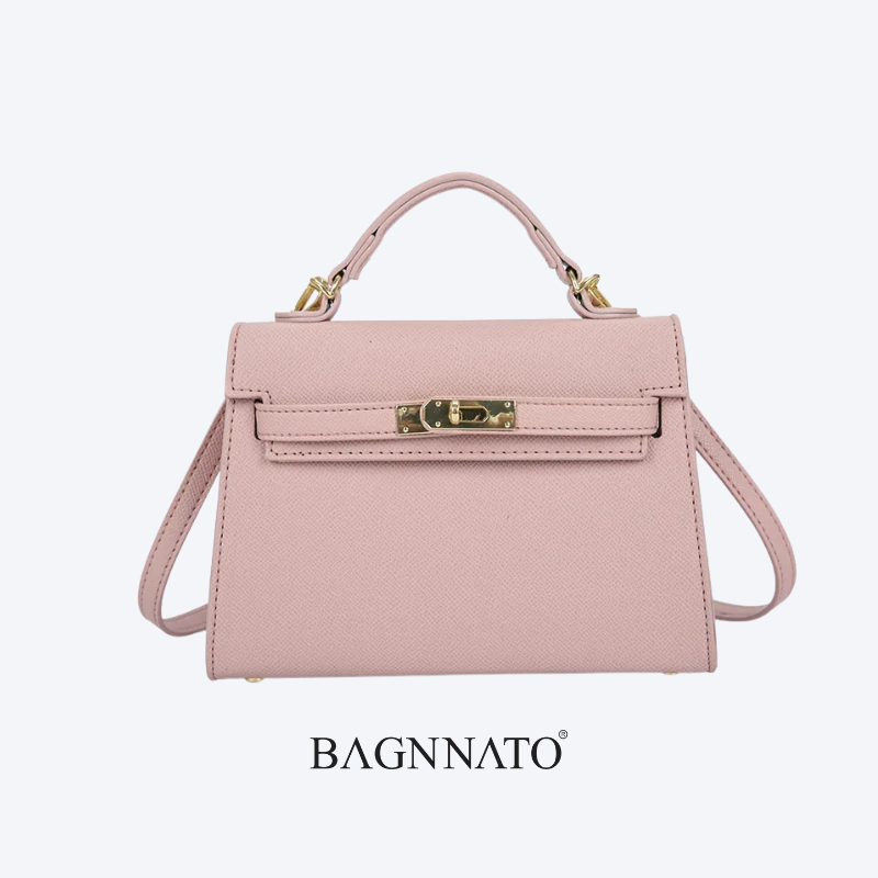 Bolsa Satchel em Couro feminina Kelly
