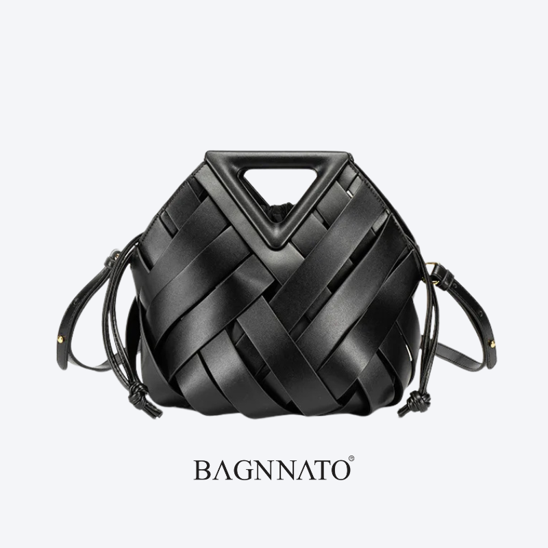 Bolsa Satchel em Couro Feminina Lune