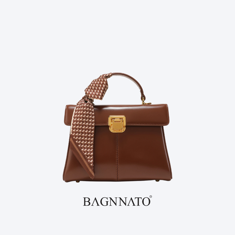 Bolsa Satchel em Couro Feminina Giulessa