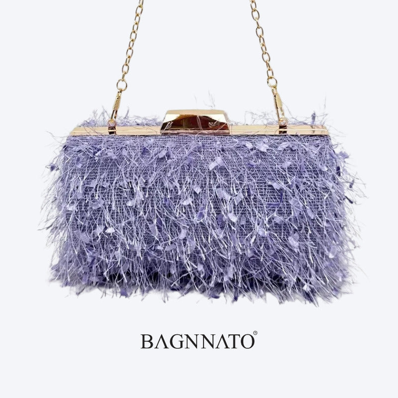 Bolsa em Plumagem Feminina Margaux