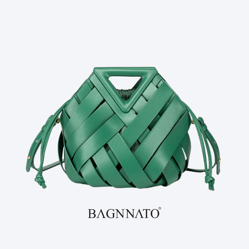 Bolsa Satchel em Couro Feminina Lune
