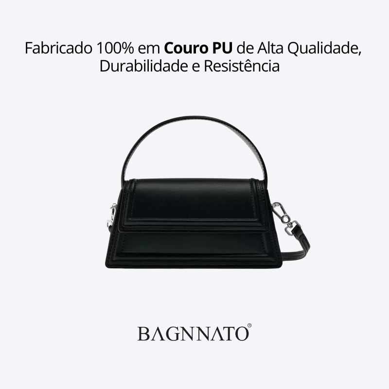 Bolsa Satchel em Couro Feminina Yelena