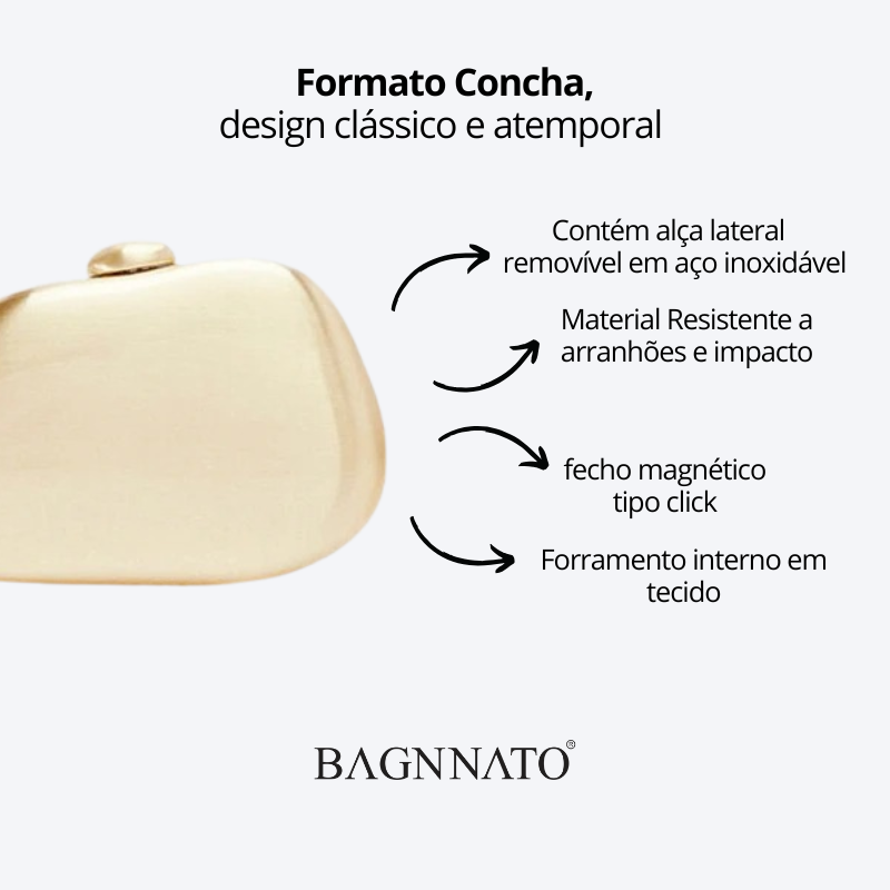 Bolsa em Acrílico Feminina Samira