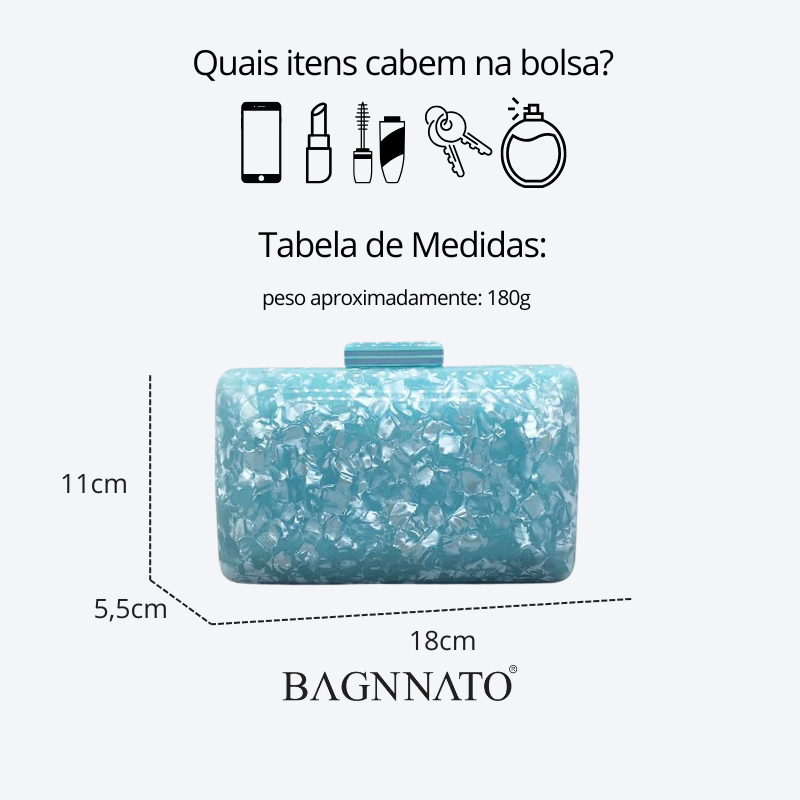 Bolsa em Acrílico Feminina Margot