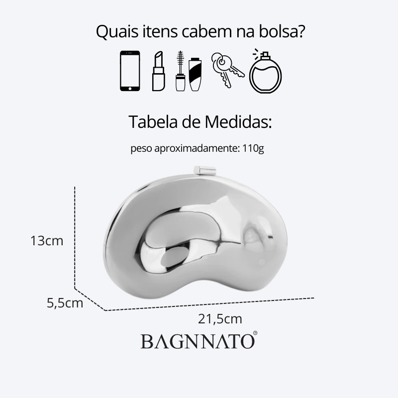 Bolsa em Acrílico Feminina Esme