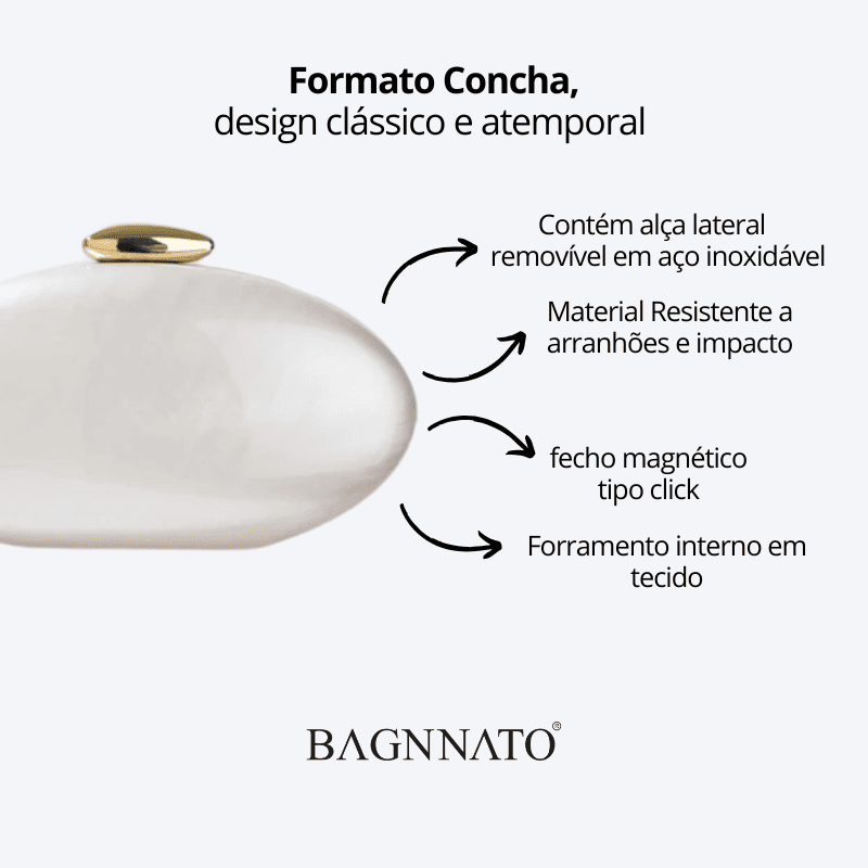 Bolsa em Acrílico Feminina Elenna