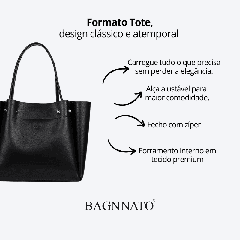 Bolsa em couro feminina Alice