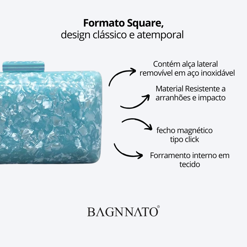 Bolsa em Acrílico Feminina Margot
