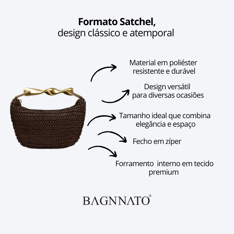 Bolsa Satchel Feminina Lorenna