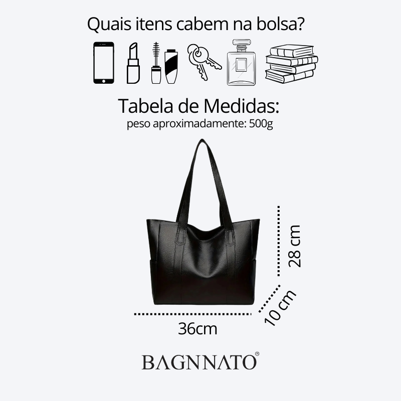Bolsa em Couro Feminina Milla