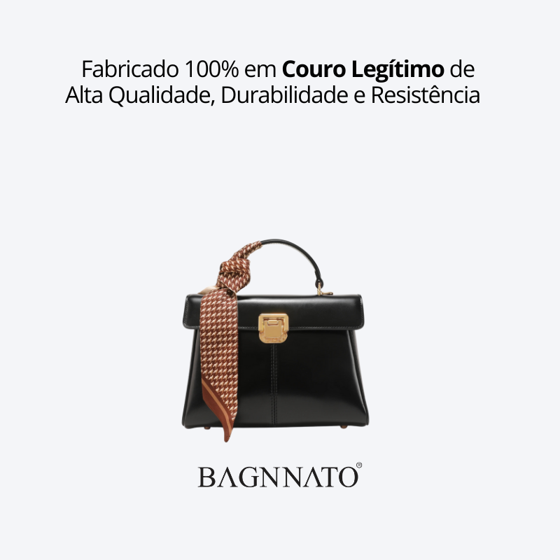 Bolsa Satchel em Couro Feminina Giulessa