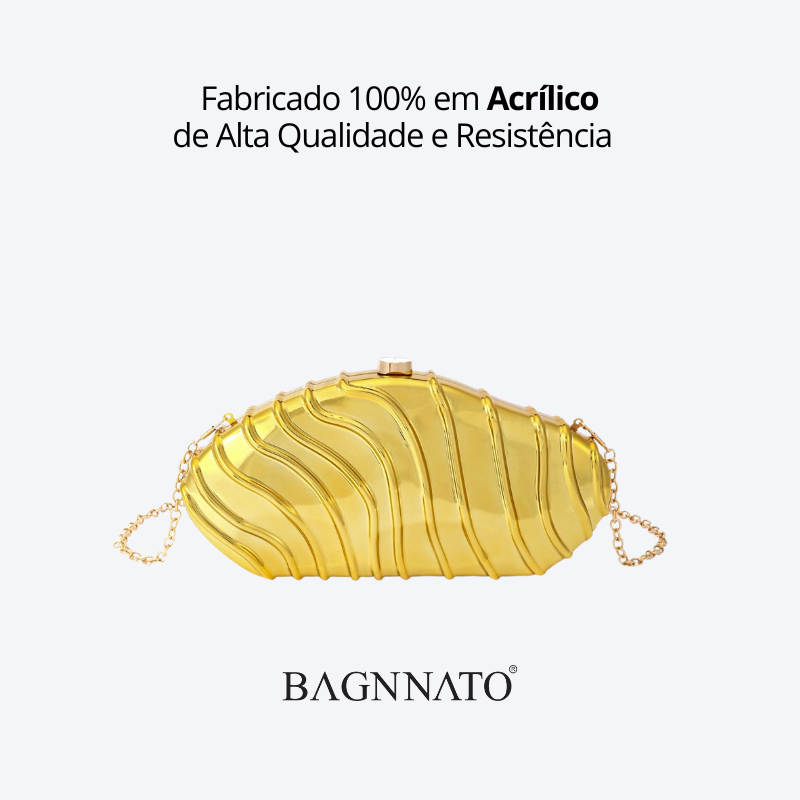 Bolsa em Acrílico Feminina Delfina