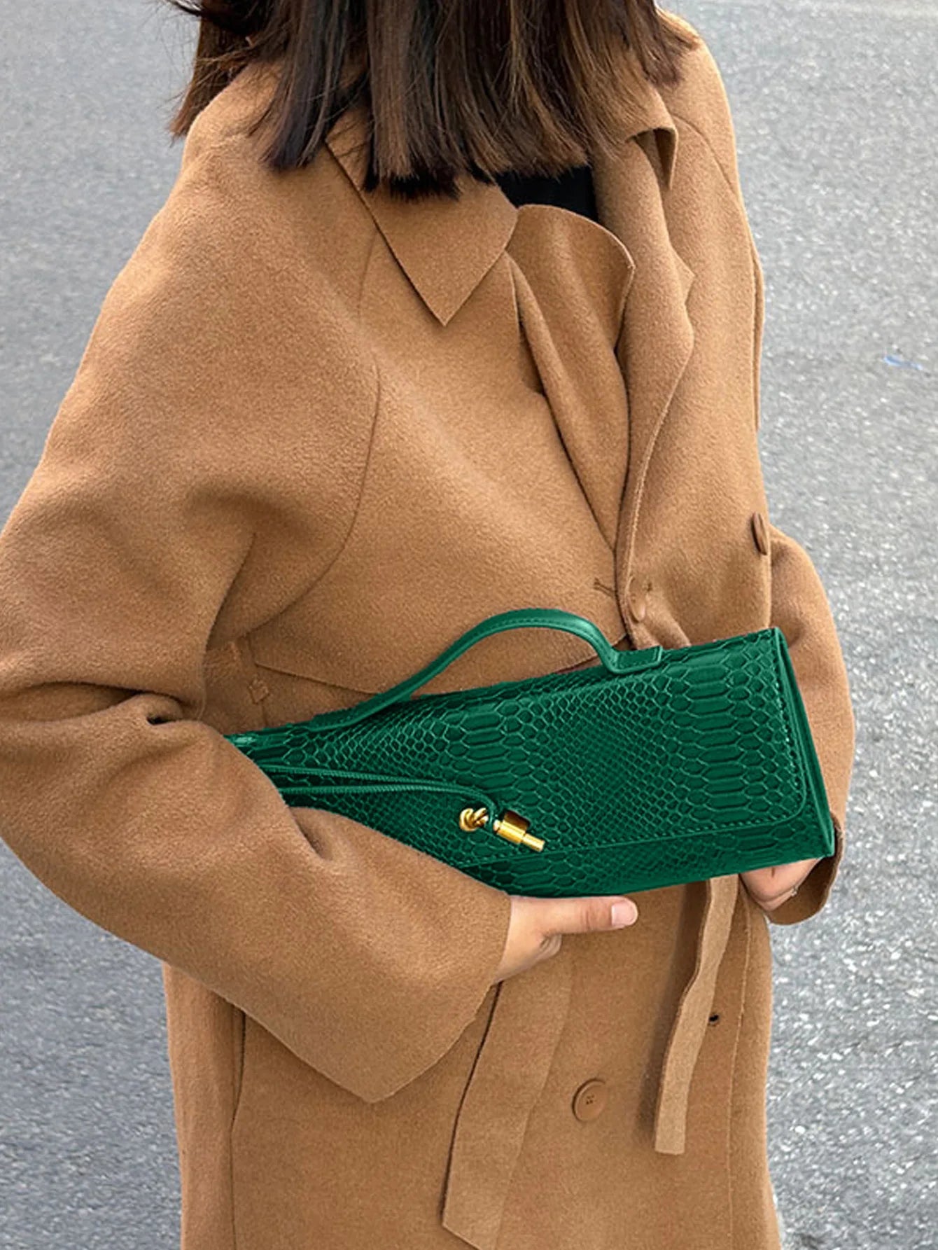 Saco borgonha cereja vermelho envelope vinho vermelho envelope de luxo nova bolsa moda europeia e americana crocodilo flip mão órgão b