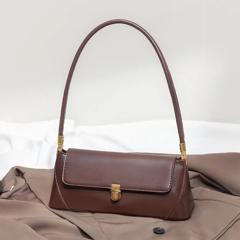 Moda cor sólida axilas sacos de couro do plutônio sacos de ombro para as mulheres design luxo pequena bolsa feminina embreagens subaxilares