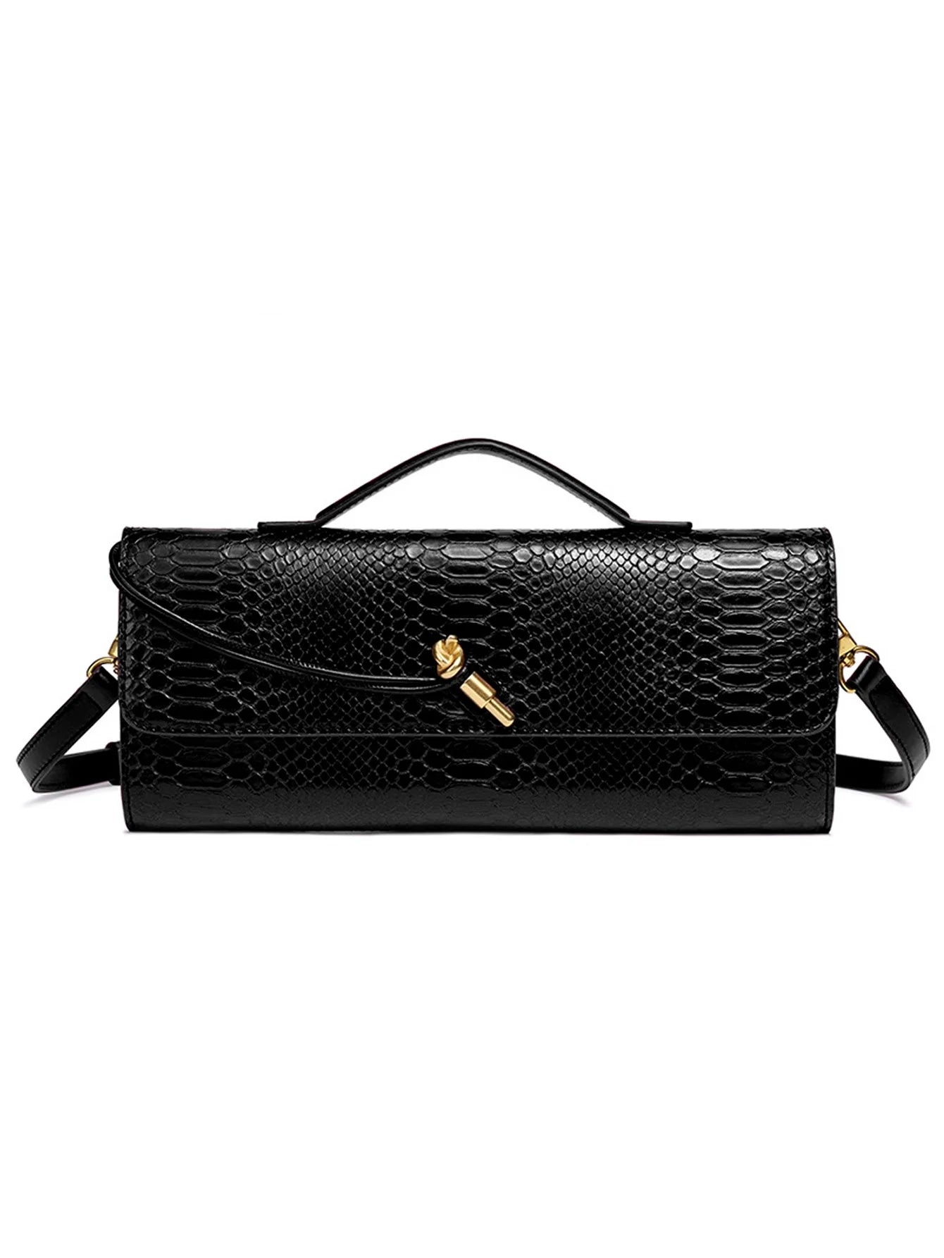 Saco borgonha cereja vermelho envelope vinho vermelho envelope de luxo nova bolsa moda europeia e americana crocodilo flip mão órgão b