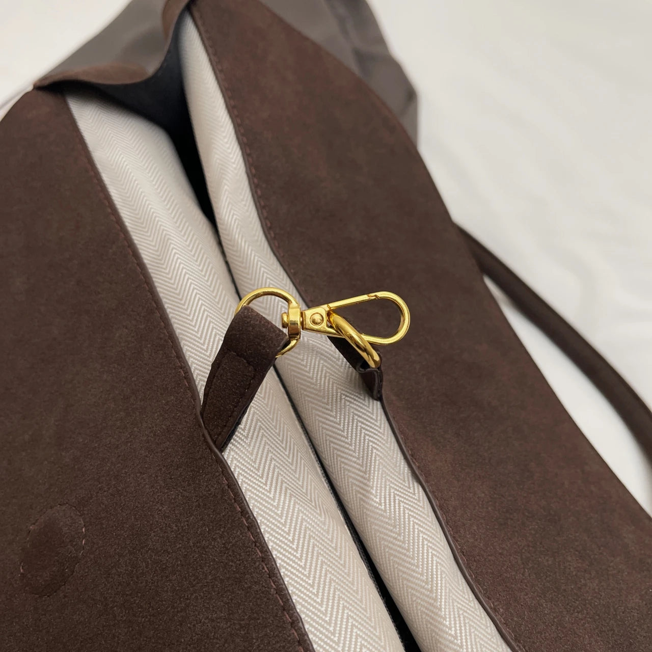 Bolsas clássicas de camurça falsa feminina, estilo inglês, bolsas de ombro elegantes, bolsas desenhadas monocromáticas, casuais, retrô, femininas