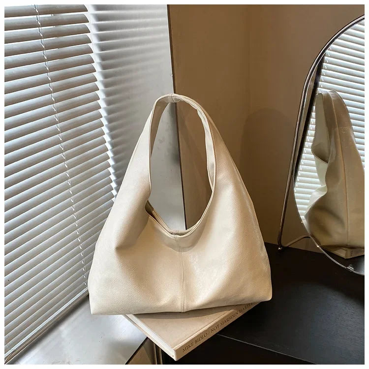 Grande capacidade de couro do plutônio hobo axilas sacos outono inverno bolsa ombro para as mulheres 2025 nova tendência y2k bolsas e bolsas tote