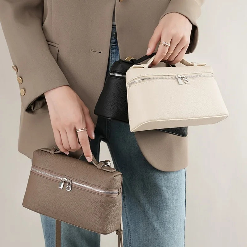 Moda lancheira saco de couro do plutônio mini moda feminina saco 2025 nova rede vermelha a mesma caixa portátil crossbody pequenos sacos