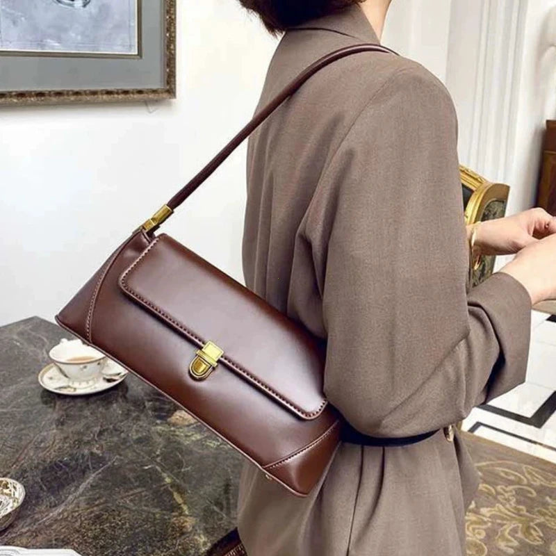 Moda cor sólida axilas sacos de couro do plutônio sacos de ombro para as mulheres design luxo pequena bolsa feminina embreagens subaxilares