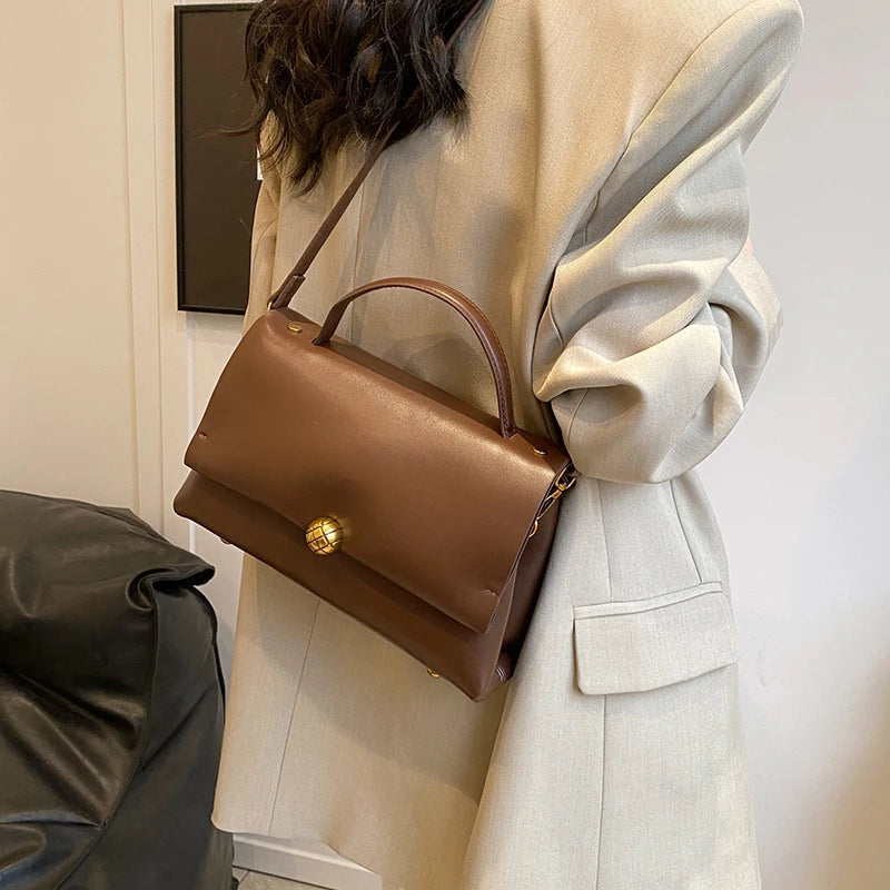 Leftside simples pequenos sacos crossbody com alça curta para as mulheres 2024 nova tendência moda bolsa de ombro de couro bolsas femininas