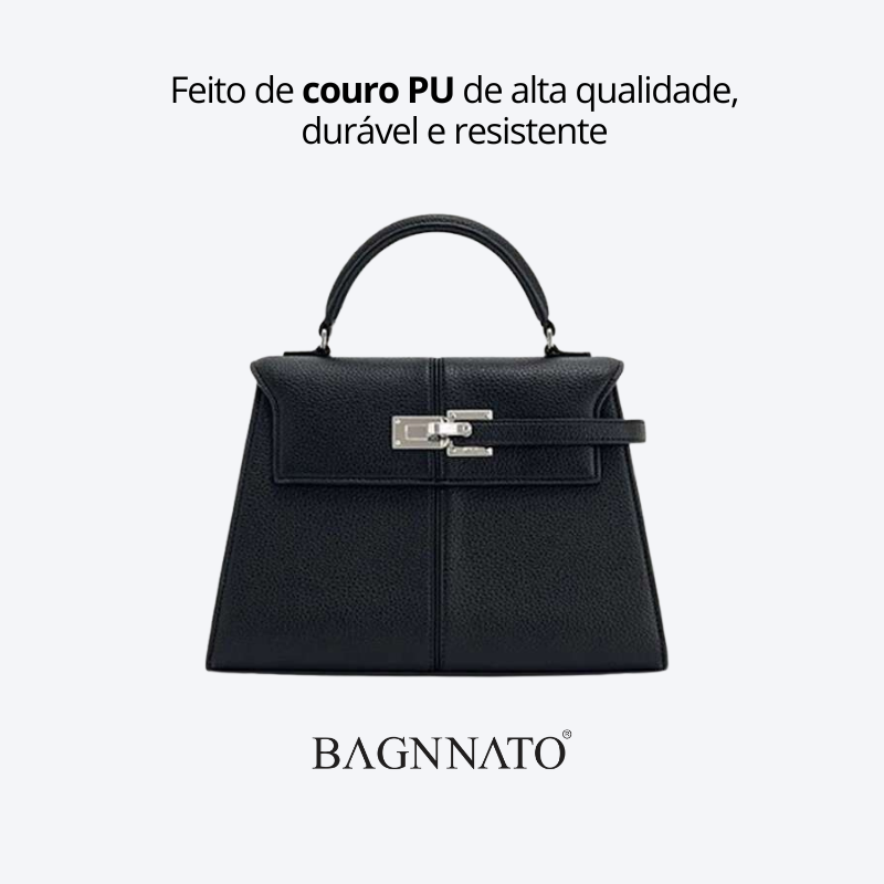 Bolsa Satchel em Couro Feminina Rocío