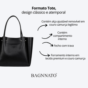 Bolsa em Couro Feminina Clarice