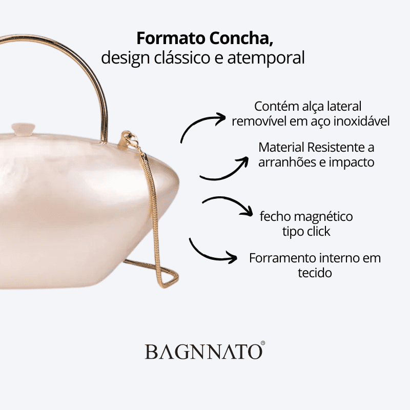 Bolsa em Acrílico Feminina Ornela