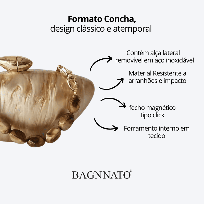 Bolsa em Acrílico Feminina Anaya