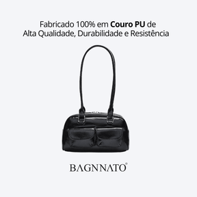 Bolsa Satchel em Couro Feminina Ferrana