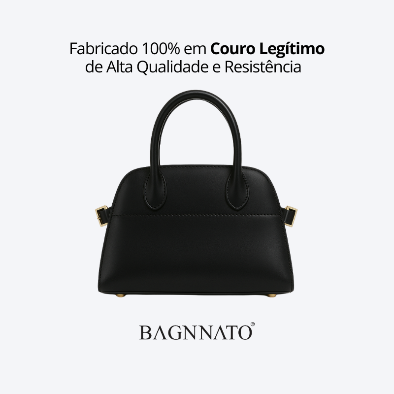 Bolsa em Couro Genuíno Feminina Endria