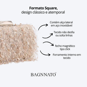 Bolsa em Plumagem Feminina Margaux