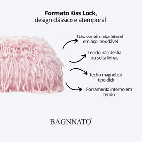 Bolsa em Plumagem Feminina Serena