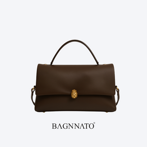 Bolsa Satchel em Couro Feminina Mirelline