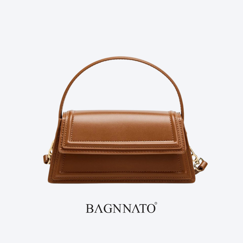 Bolsa Satchel em Couro Feminina Yelena