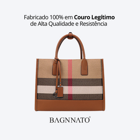 Bolsa Feminina Tote em Couro Fleur
