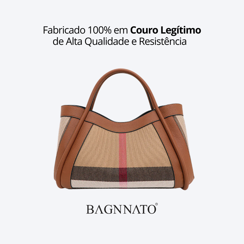 Bolsa Tote em Couro Feminina Simone