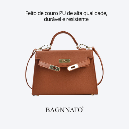 Bolsa Satchel em Couro feminina Kelly