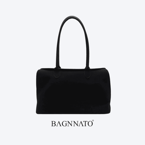 Bolsa em Couro Camurça Genuíno Feminina Liora