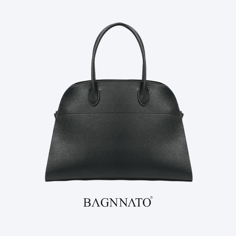 Bolsa em Couro Camurça Genuíno Feminina Alina