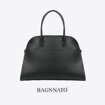 Bolsa em Couro Camurça Genuíno Feminina Alina
